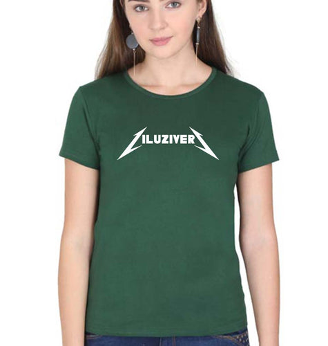 Lil Uzi Vert (LUV) T-Shirt for Women-Dark Green-Ektarfa.online