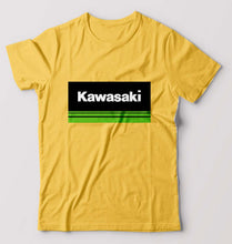Load image into Gallery viewer, Kawasaki T-Shirt for Men-Golden Yellow-Ektarfa.online
