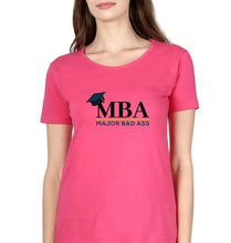 Load image into Gallery viewer, MBA T-Shirt for Women-Pink-Ektarfa.online
