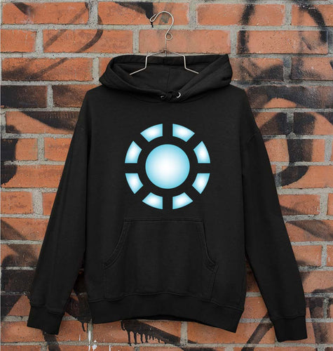 ARC REACTOR Iron Man Superhero Unisex Hoodie for Men/Women-Black-Ektarfa.online