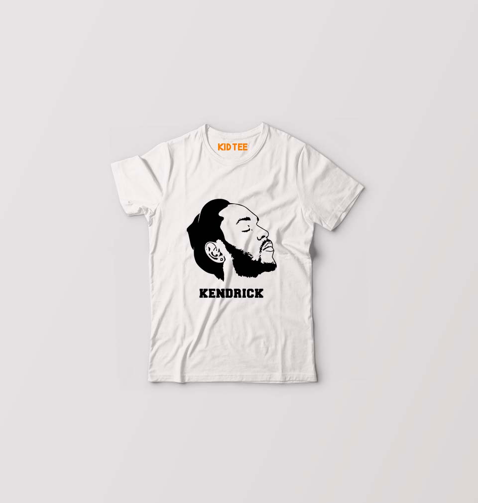 Kendrick Lamar Kids T-Shirt for Boy/Girl-White-Ektarfa.online