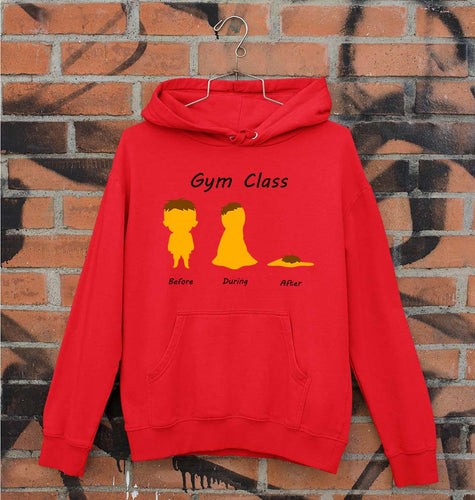 Gym Funny Unisex Hoodie for Men/Women-Red-Ektarfa.online