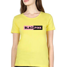 Load image into Gallery viewer, BLACKPINK T-Shirt for Women-Yellow-Ektarfa.online

