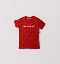 Load image into Gallery viewer, SpaceX Kids T-Shirt for Boy/Girl-Red-Ektarfa.online
