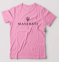 Load image into Gallery viewer, Maserati T-Shirt for Men-Light Baby Pink-Ektarfa.online
