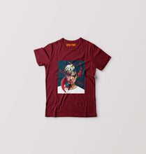 Load image into Gallery viewer, XXXtentacion Kids T-Shirt for Boy/Girl-Maroon-Ektarfa.online

