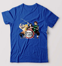 Load image into Gallery viewer, Demon Slayer T-Shirt for Men-Royal Blue-Ektarfa.online
