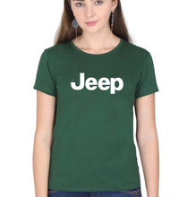Load image into Gallery viewer, Jeep T-Shirt for Women-Dark Green-Ektarfa.online
