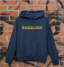 Load image into Gallery viewer, Commando Unisex Hoodie for Men/Women-Navy Blue-Ektarfa.online
