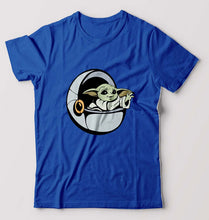 Load image into Gallery viewer, Yoda Star Wars T-Shirt for Men-Royal Blue-Ektarfa.online
