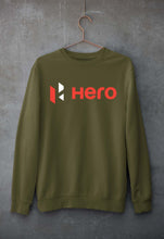 Load image into Gallery viewer, Hero MotoCorp Unisex Sweatshirt for Men/Women-Olive Green-Ektarfa.online
