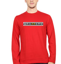 Load image into Gallery viewer, Brazzers Full Sleeves T-Shirt for Men-red-Ektarfa.online
