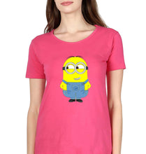 Load image into Gallery viewer, Minion T-Shirt for Women-Pink-Ektarfa.online
