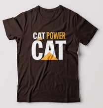 Load image into Gallery viewer, Cat Power T-Shirt for Men-Coffee Brown-Ektarfa.online
