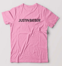 Load image into Gallery viewer, Justin Bieber T-Shirt for Men-Light Baby Pink-Ektarfa.online
