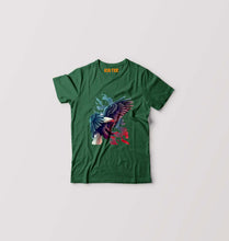 Load image into Gallery viewer, Eagle Kids T-Shirt for Boy/Girl-Dark Green-Ektarfa.online
