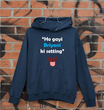 Load image into Gallery viewer, Biryani Unisex Hoodie for Men/Women-Navy Blue-Ektarfa.online
