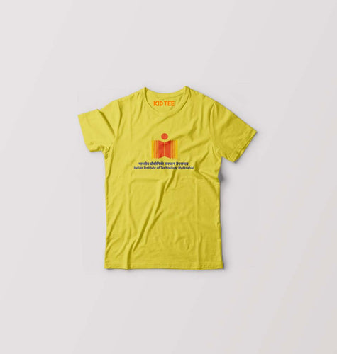 IIT Hyderabad Kids T-Shirt for Boy/Girl-Yellow-Ektarfa.online