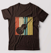 Load image into Gallery viewer, Double Bass Violin T-Shirt for Men-Coffee Brown-Ektarfa.online
