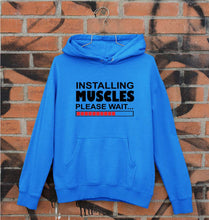Load image into Gallery viewer, Installing Muscles Unisex Hoodie for Men/Women-Royal Blue-Ektarfa.online
