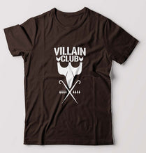 Load image into Gallery viewer, Villain Club T-Shirt for Men-Coffee Brown-Ektarfa.online
