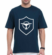 Load image into Gallery viewer, Tiesto Oversized T-Shirt for Men-Petrol Blue-Ektarfa.online
