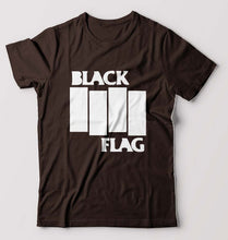 Load image into Gallery viewer, Black Flag T-Shirt for Men-Coffee Brown-Ektarfa.online
