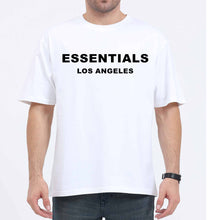 Load image into Gallery viewer, Essentials Oversized T-Shirt for Men-White-Ektarfa.online
