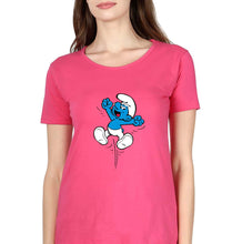 Load image into Gallery viewer, The Smurfs T-Shirt for Women-Pink-Ektarfa.online
