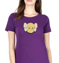 Load image into Gallery viewer, Kaws T-Shirt for Women-Purple-Ektarfa.online
