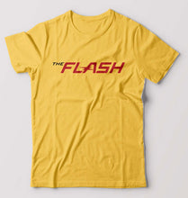 Load image into Gallery viewer, Flash Superhero T-Shirt for Men-Golden yellow-Ektarfa.online
