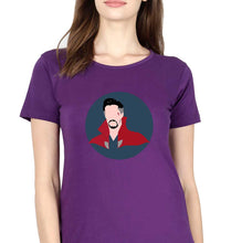 Load image into Gallery viewer, Doctor Strange Superhero T-Shirt for Women-Purple-Ektarfa.online
