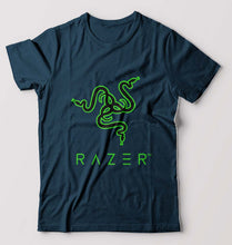 Load image into Gallery viewer, Razer T-Shirt for Men-Petrol Blue-Ektarfa.online
