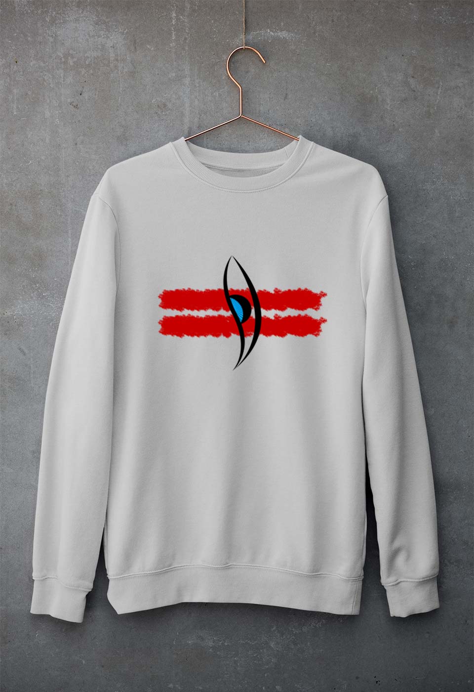 Mahakal Mahadev Bholenath Shiva Shivji Unisex Sweatshirt for Men/Women-Grey Melange-Ektarfa.online