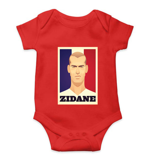 Zidane Kids Romper For Baby Boy/Girl-Red-Ektarfa.online