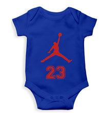 Load image into Gallery viewer, Michael Jordan Kids Romper For Baby Boy/Girl-Royal blue-Ektarfa.online
