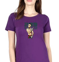 Load image into Gallery viewer, Nate Diaz UFC T-Shirt for Women-Purple-Ektarfa.online
