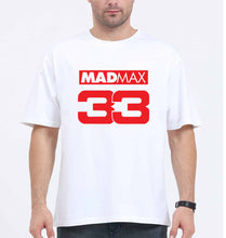 Load image into Gallery viewer, Max Verstappen Oversized T-Shirt for Men-White-Ektarfa.online
