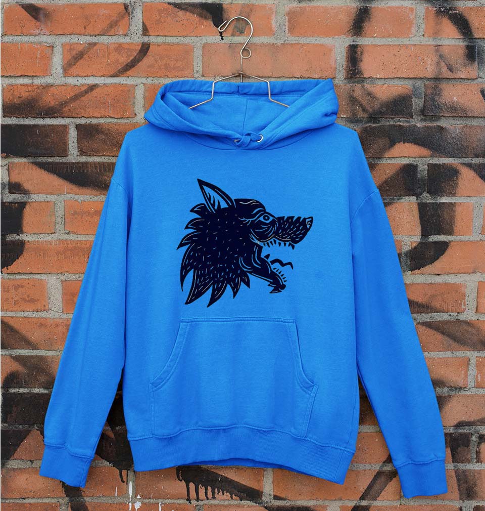 Wolf Unisex Hoodie for Men/Women-Royal Blue-Ektarfa.online