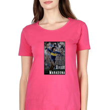 Load image into Gallery viewer, Diego Maradona T-Shirt for Women-Pink-Ektarfa.online
