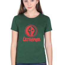 Load image into Gallery viewer, Ultraman T-Shirt for Women-Dark Green-Ektarfa.online
