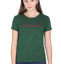 Load image into Gallery viewer, House of the Dragon T-Shirt for Women-Dark Green-Ektarfa.online
