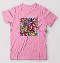 Load image into Gallery viewer, Keith Haring Funny T-Shirt for Men-Light Baby Pink-Ektarfa.online
