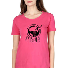 Load image into Gallery viewer, Thor Superheor T-Shirt for Women-Pink-Ektarfa.online
