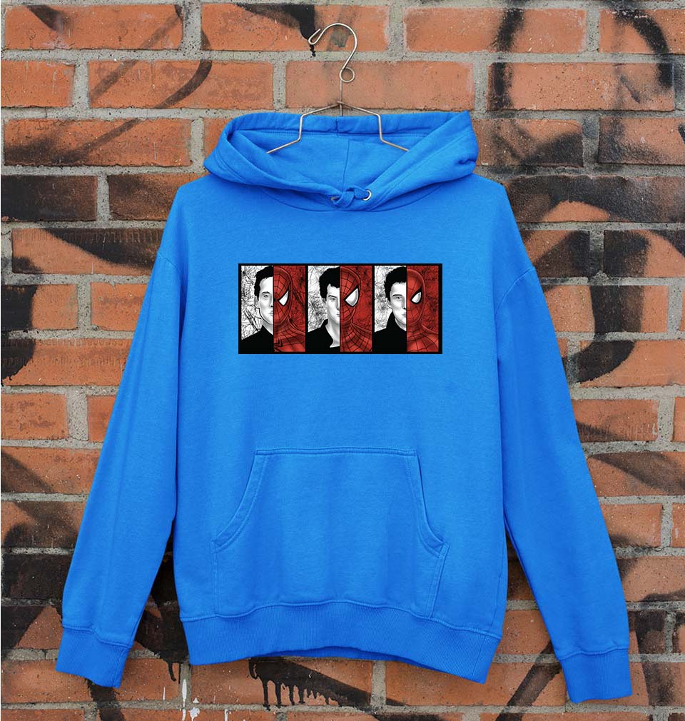 Spiderman Superhero Unisex Hoodie for Men/Women-Royal Blue-Ektarfa.online