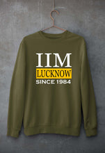Load image into Gallery viewer, IIM Lucknow Unisex Sweatshirt for Men/Women-Olive Green-Ektarfa.online
