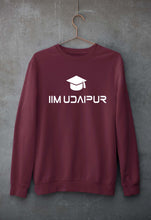 Load image into Gallery viewer, IIM Udaipur Unisex Sweatshirt for Men/Women-Maroon-Ektarfa.online
