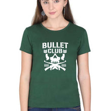 Load image into Gallery viewer, Bullet Club T-Shirt for Women-Dark Green-Ektarfa.online
