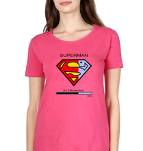 Load image into Gallery viewer, Superman Gym T-Shirt for Women-Pink-Ektarfa.online
