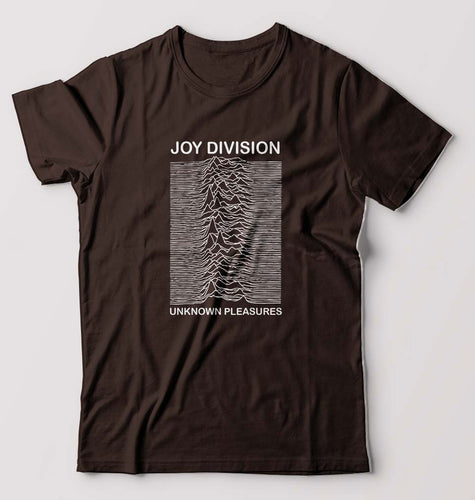 Joy Division T-Shirt for Men-Coffee Brown-Ektarfa.online